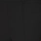 Black Pin Tuck Straight Leg Trousers - Close-up Fabric Detail - Suzy Shier