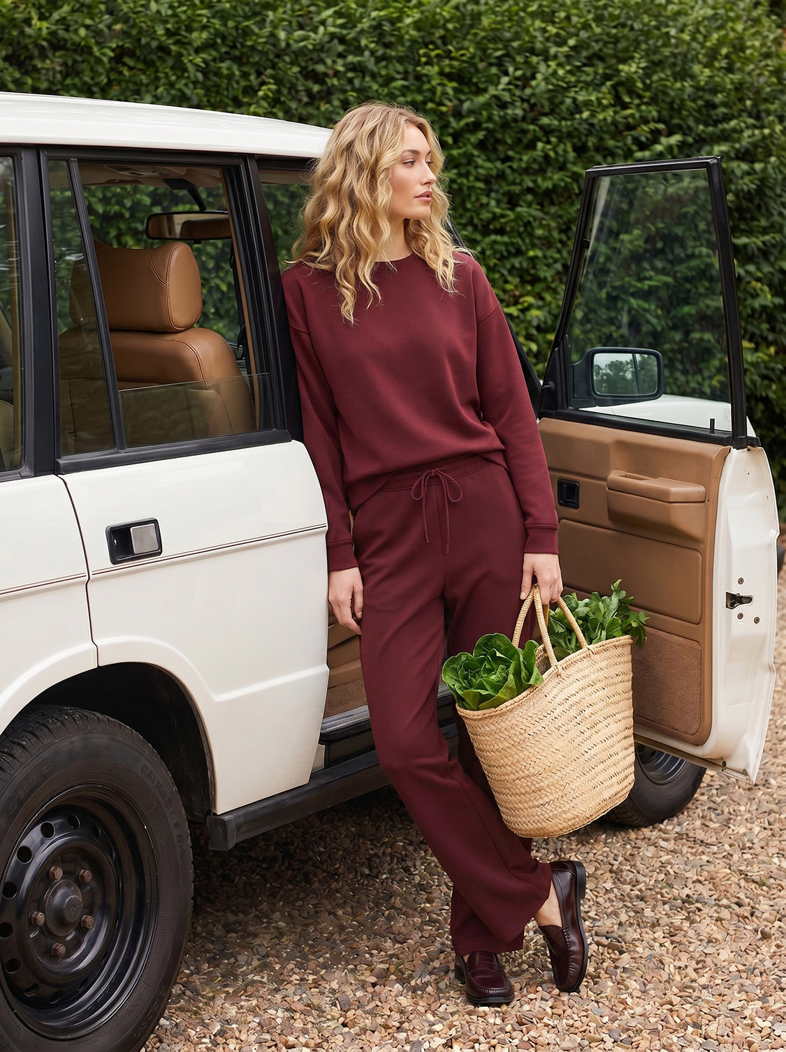 Cloud Fleece Wide-Leg Pants
