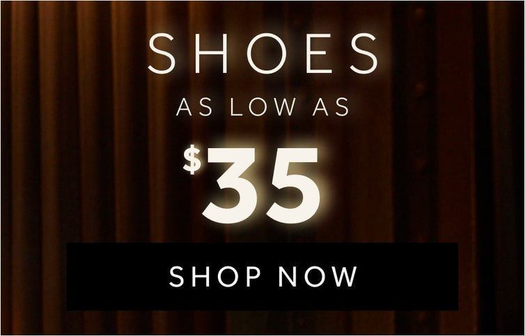 Shop shoes as low as $35 at Le Chateau